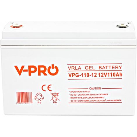 VOLT POLSKA GEL VPRO BATERÍA SOLAR 12V 110Ah