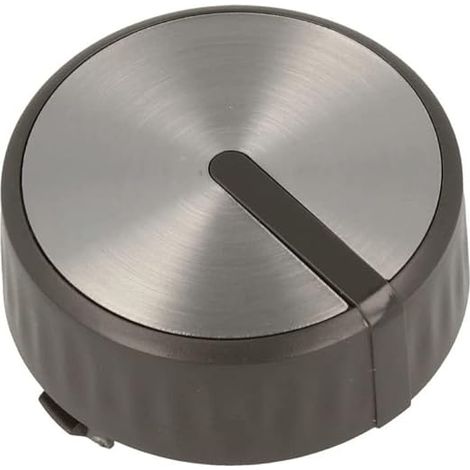 Bouton de commande gris pour robot de cuisine compatible Moulinex - MS651662