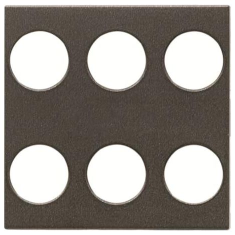 Enjoliveur Zenit Knx Bp 3/6 Anthracite 2CLA222160N1801 ABB N2221.6AN