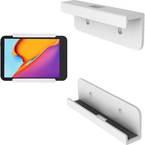 Support mural universel pour tablette - Support mural polyvalent - Compatible avec iPad, iPhone, Samsung, Surface, Huawei, Xiaomi, Lenovo (1/5)