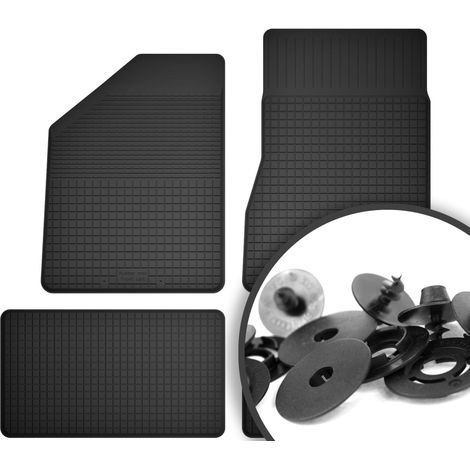 Tapis en caoutchouc + butées pour : Renault Espace IV 7 places (2002-2012) (1/5)