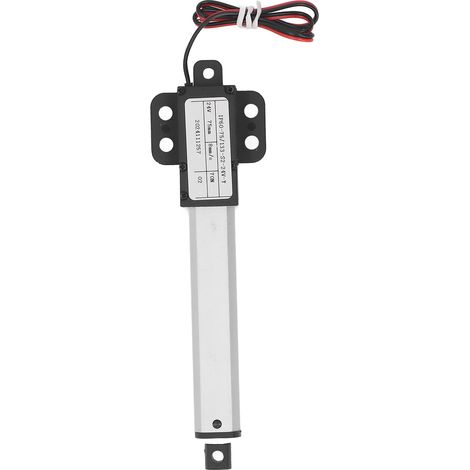 Actionneur linéaire électrique 24V, course de 75mm, poussée 70N, mouvement 8 mm/s avec interrupteur de polarité inversée pour camping-car et maison (1/5)