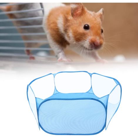 Parure pour animaux petits de Cage Tente transparente respirant portable pour hamsters cochons Guinée (1/5)