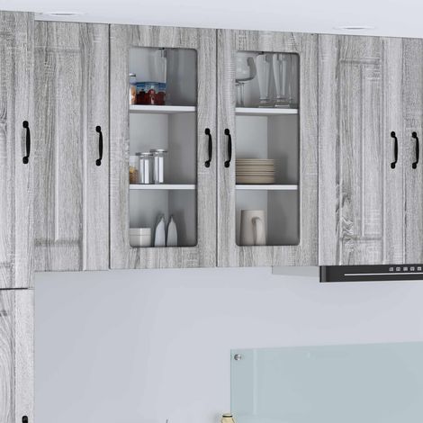 Küchenschrank Lucca Graues Sonoma 40 x 31 x 80 cm Holzwerkstoff