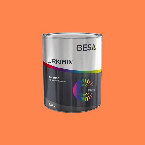 Pot de Peinture Polyuréthane / bi composant Pantone 1585 U  Mat - 2,5 kg