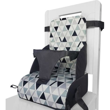 Réhausseur UP Siège de table bébé d\'appoint pour bébé de 6 mois à 3 ans -Triangle minimaliste (1/4)
