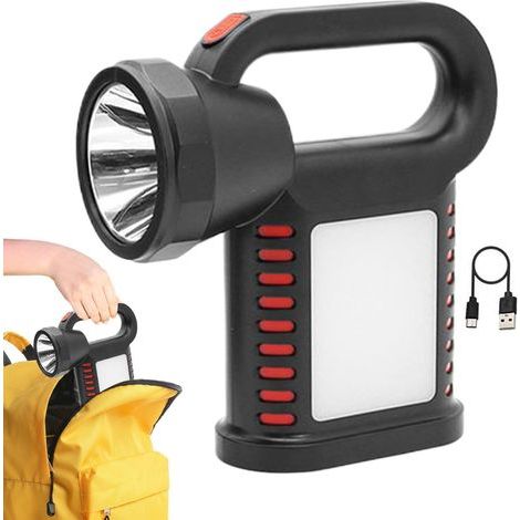 Lanterne de camping, lampes d'extérieur pour le camping, lampe de travail portable et étanche pour les équipements de survie, les pannes de courant (1/5)