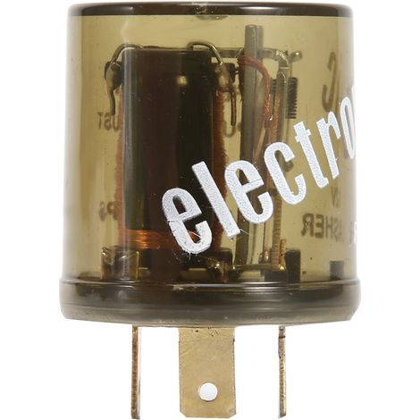 Relais clignotant électronique à 3 broches 12 V 20 A de type rond pour Honda (1/5)