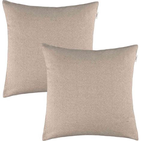 ESPRIT Fodera per cuscino decorativo FUN-2 - Set da 2 45x45 cm, beige
