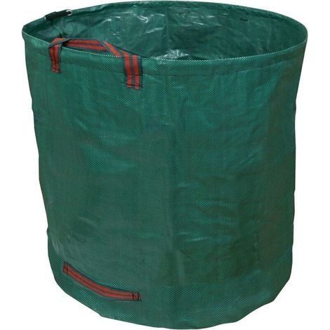 272L Gartensack mit Griffen - Wasserdichter Gartenabfallsack - Faltbarer Gartenabfallsack, strapazierfähig für Pflanzenabfälle - (1/3)