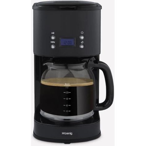 Hkoenig MG32 cafetière programmable noir 1,5 litres (1/6)