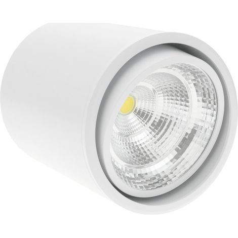 BeMatik - Spot à LED spot Lampe COB 5W 220VAC 3000K blanc 90mm (1/5)