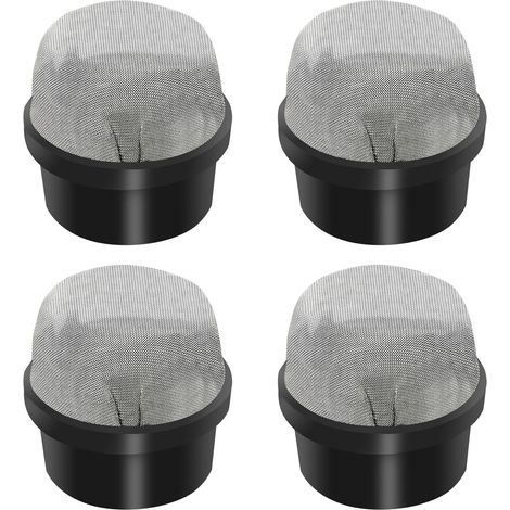 190106Z – Tapones de filtro de purga de aire de acero inoxidable para filtros de tierra de diatomeas (DE) Pentair Paquete de 4 tapones de filtro de purga de aire internos (1/5)