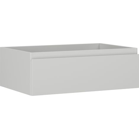 Mexen Orio Badezimmerschrank 70 cm, 1 Schublade, Grau Matt - 91A10-07023-1-BF62 (1/5)