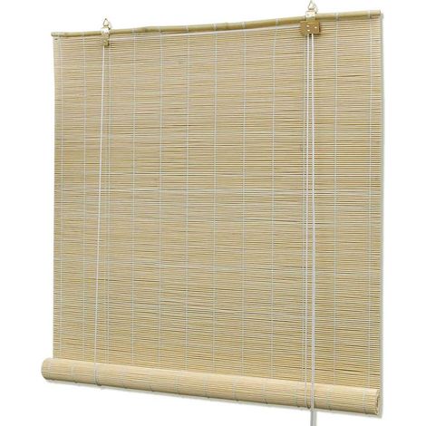 Store enrouleur en bambou naturel, 80 x 160 cm (1/5)