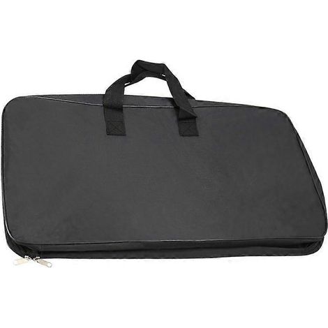 Sac fourre-tout, sac de transport pour pupitre de musique, pochette de rangement pour pupitre de musique-58x35cm-Black