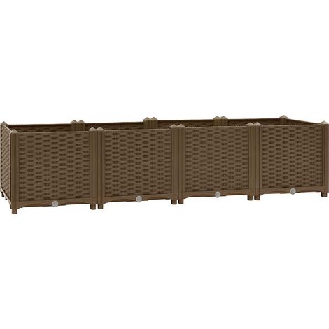 Maison Exclusive - Hochbeet 160 x 40 x 38 cm Polypropylen
