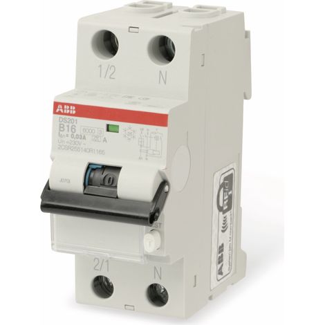 ABB ABB FI- LS-Schutzschalter B16, 16 A, 0,03 A ?LS-Schalter Sicherungsautomat (1/3)