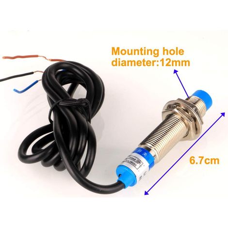 Sensor Inductivo Npn/no 5-36vdc 3 Hilos Diametro 12mm Lj12a3-4-zbx