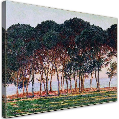 Tableau sur toile Sous les pins - Claude Monet 60x40 (1/5)
