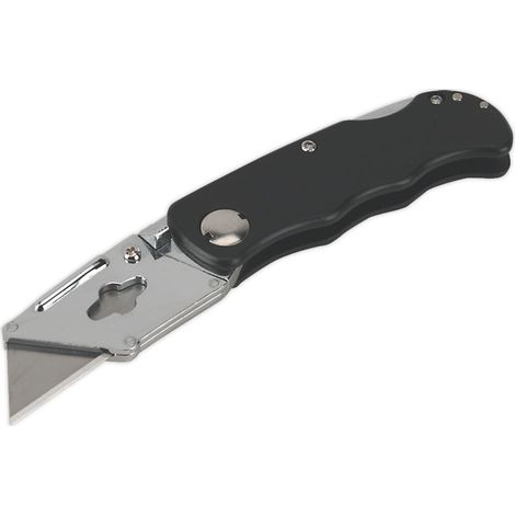 Sealey PK5 Premier Locking Pocket Knife with Quick Change Blade (1/2)