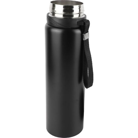 Isolierflasche. Temperaturmessung in Echtzeit. Auslaufsicheres System zur Trennung von Wasser und Tee. Großes Fassungsvermögen für Zuhause und Büro. (1/5)