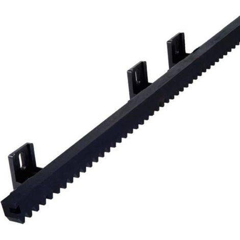 Crémaillère nylon fixation supérieure