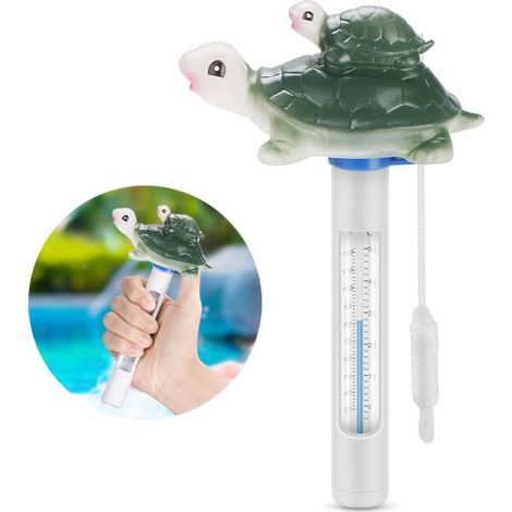 Thermomètre flottant pour piscines, pour mesurer la température de l'eau des piscines, spas, jacuzzis et aquariums-AquaForge (1/5)