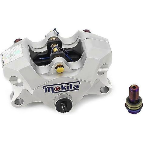Accessoires pour motos tout-terrain, pit bikes, motos, pompe de frein hydraulique universelle, étrier de frein arrière droit, accessoires pour voitures électriques - Argent (1/4)