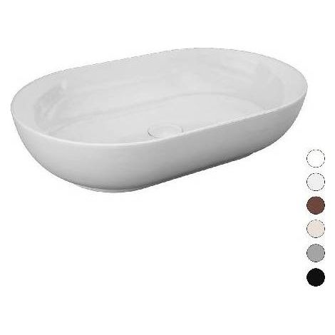 LAVABO DA APPOGGIO FEELING OVALE Misura: Bianco Alpino