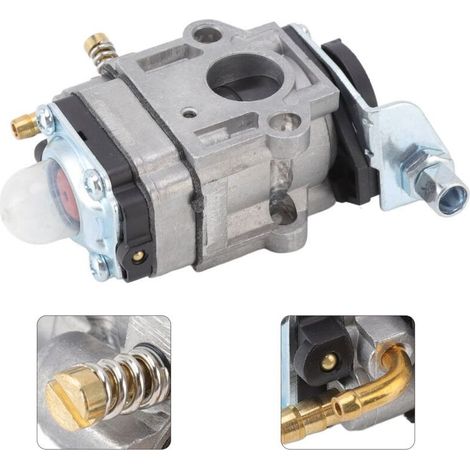 Carburateur pour moteur de débroussailleuse 52cc 49cc 43cc Bougie d'allumage Filtre à carburant (1/4)