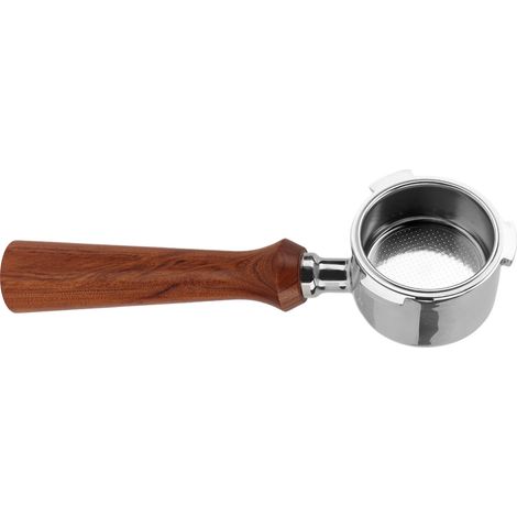 Bodenloser Kaffeefilterhalter, 51 mm, 3 Ohren, einlagig, für die Delonghi F Redwood Kaffeemaschine (1/5)