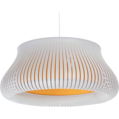 Suspension design moderne en polypropylène blanc forme originale - Ø 45 cm (1/5)