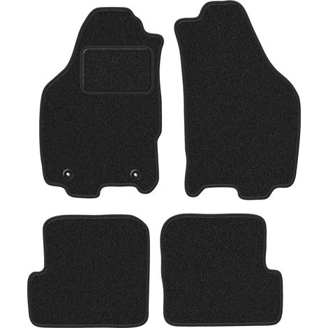 Tappetini in velluto per: Lancia Ypsilon II hatchback (2003-2011) antracite (1/5)