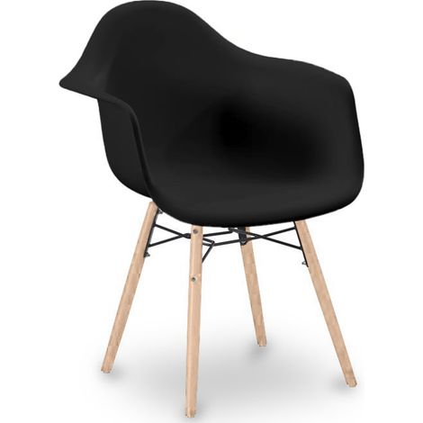 Silla de Comedor Diseño Escandinavo - Patas de Madera - Nordika (1/4)