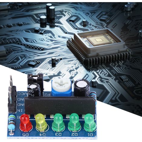 Carte de module KA2284 avec indicateur de niveau audio et indicateur de batterie LED 3,5 V-12 V (1/5)