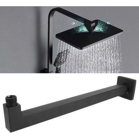 Bras de douche mural en acier inoxydable fileté G1/2 po (FY202) (1/5)