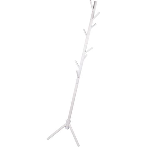 Set mit 1 Wandkleiderbügel aus massivem, elfenbeinweißem Kiefernholz, dreieckige Form, minimalistisches Design für Wohn- oder Schlafzimmer, schlichter Kleiderständer aus Massivholz. (1/3)