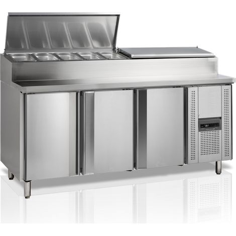 Comptoir de Préparation de Sandwich GN1/1 SS7300 - TEFCOLD