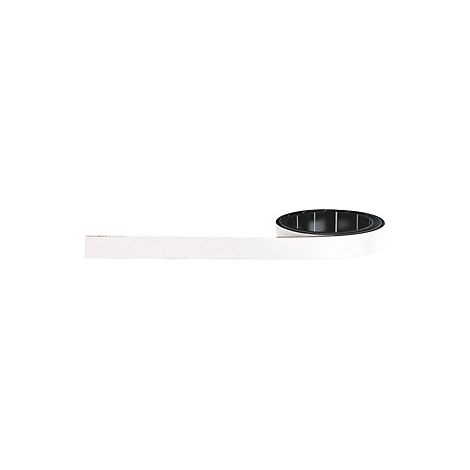 Cinta magnetoflex®  anchura 10 mm  UE 10 rollos  blanco