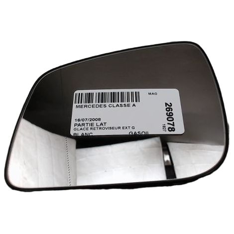 [PRODUIT D'OCCASION] Glace Retroviseur Exterieur G MERCEDES Classe A ♻️ Ref Oe. 1698102121 - Garantie à vie (1/3)