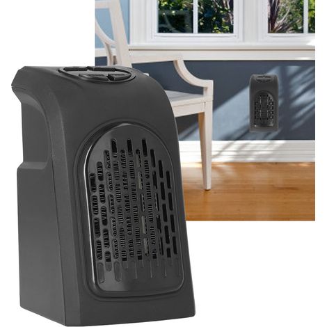 Chauffage d'appoint 400 W pour la maison, mini chauffage de bureau, chauffage multifonctionnel, chauffage pratique, norme européenne 220 V (1/5)