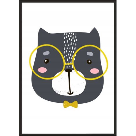 BILDPOSTER IM RAHMEN A4 cm Teddybär PD260 (1/4)