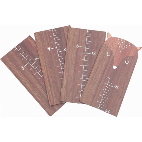 Toise Murale Pour Garçon Fille Mesure Hauteur Pour Chambre Garçon Fille Tableau De Croissance Décoratif Facile à Installer Sur Mur Ou Porte (1/5)