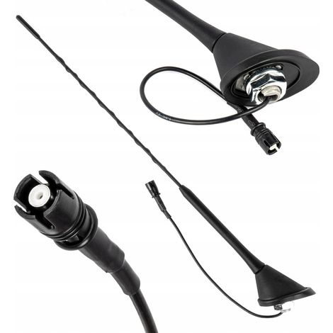 Antenna universale per auto, a stilo con amplificatore RAKU-2 ANT11 (1/5)