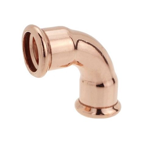 15mm Copper Press Fit 90 Degree Elbow WRAS Crimp Fitting