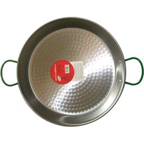 padella per paella in acciaio lucido 34 cm per 6 persone - 0134 - Vaello Campos