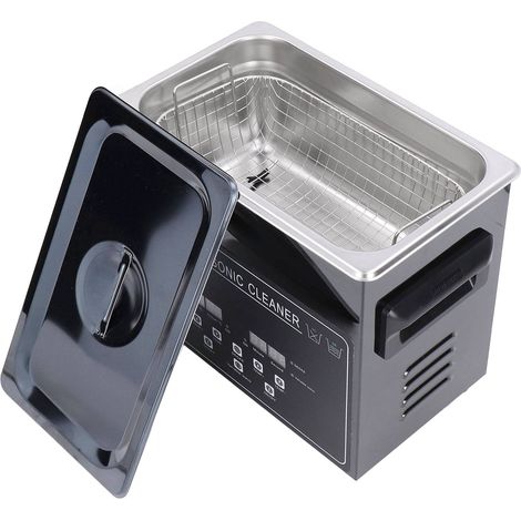 Nettoyeur à ultrasons dégazant à ondes variables 3L pour laboratoire, buse de pulvérisation de carburant, circuit imprimé YM-23AEU, prise 220 V (1/5)
