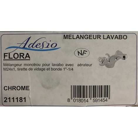 Adesio 211181 - Miscelatore lavabo monoforo