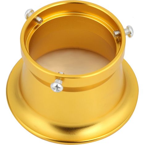 50-mm-Motorrad-Luftfilter, goldener Ansaugtrichter für 24/26/28/30-mm-Vergaser, Schlauchanschluss, 1-teiliges Set. (1/5)